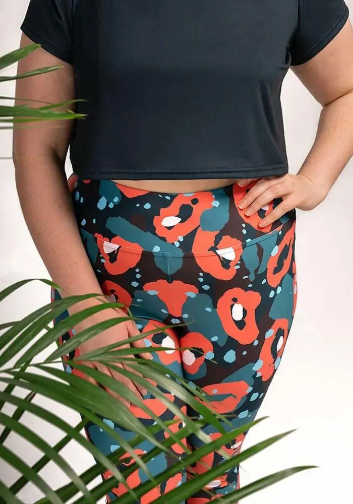 All-Over Print Plus Size Leggings