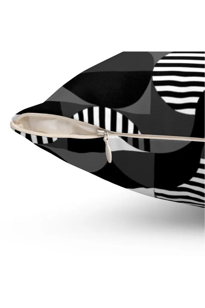 Bauhaus Spun Polyester Square Pillow