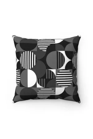 Bauhaus Spun Polyester Square Pillow