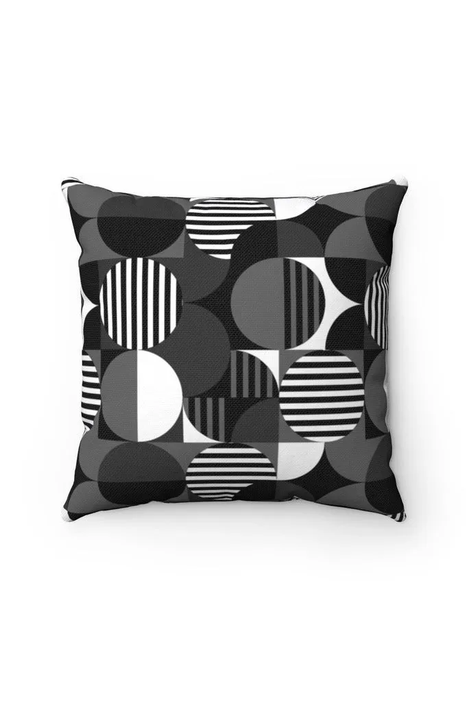 Bauhaus Spun Polyester Square Pillow