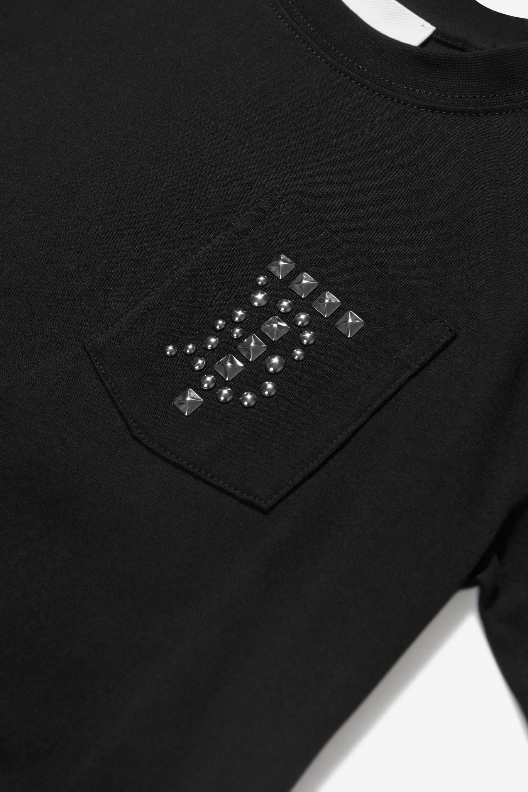 Burberry Girls Cotton Studded T-Shirt