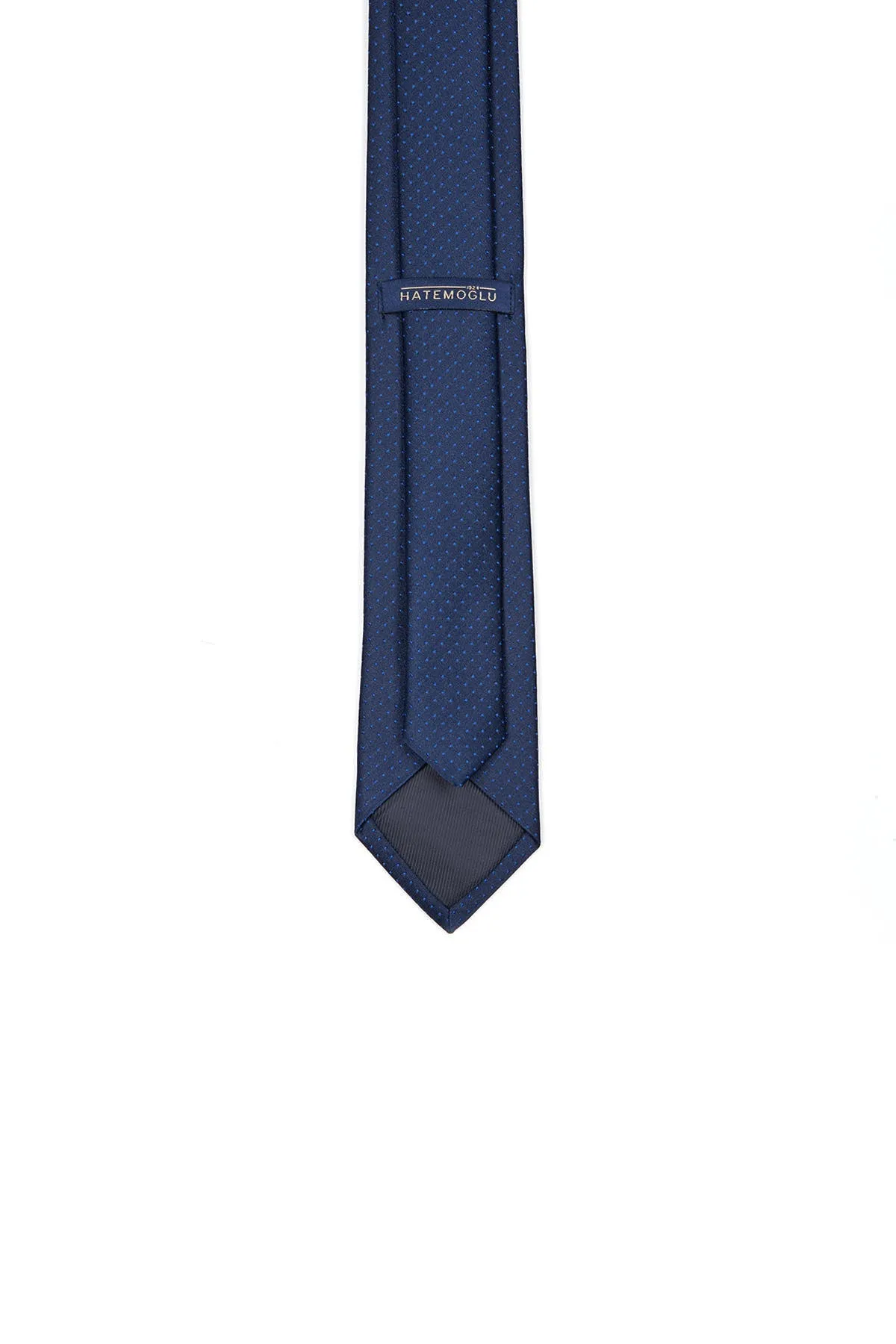 Casual 2.5-inch Slim Gold Tie, Sax 1
