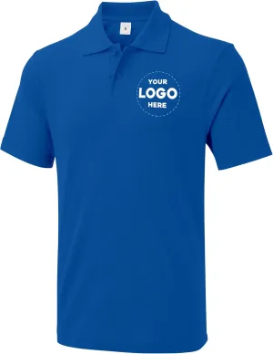 Custom Polo Shirts for Business & Leisure - Customizable, Print Personalized Logo, Team Golf Apparel, Corporate Wear