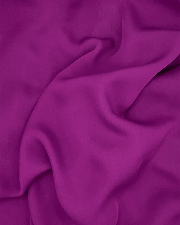 Dark Orchid 19mm Silk Georgette Georgette Fabric 53W