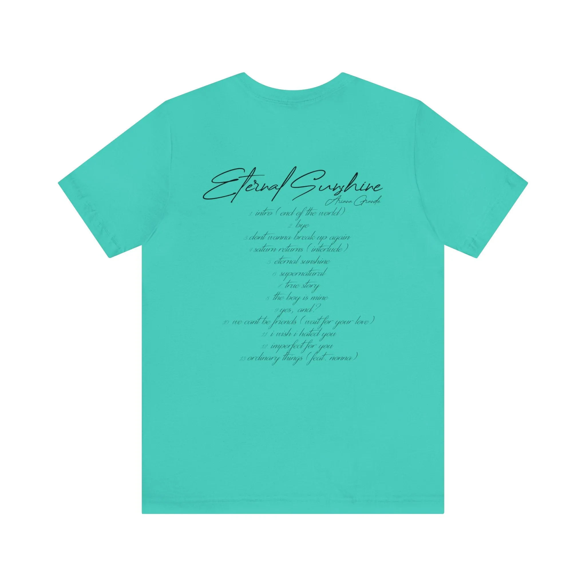 Eternal Sunshine Tracklist (Ariana Grande 2024) Unisex Shirt