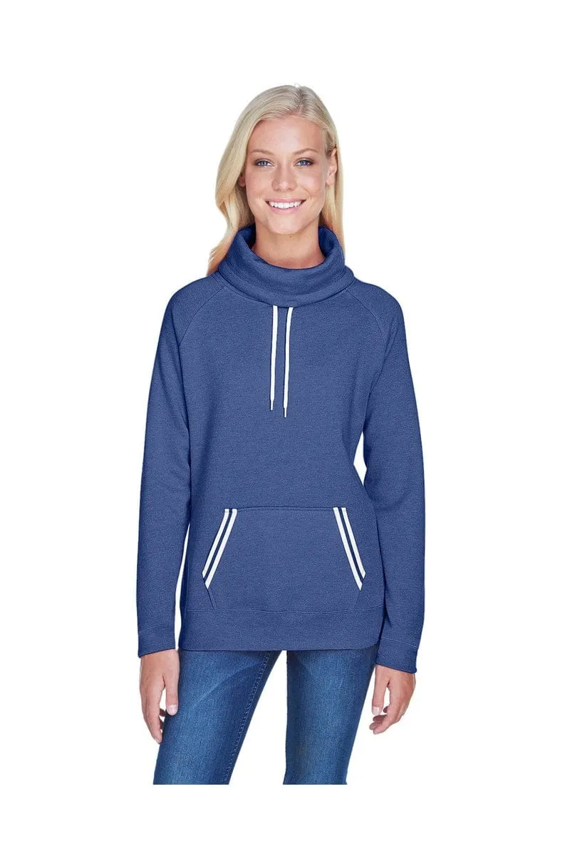J America JA8653: Ladies' Relay Cowl Neck