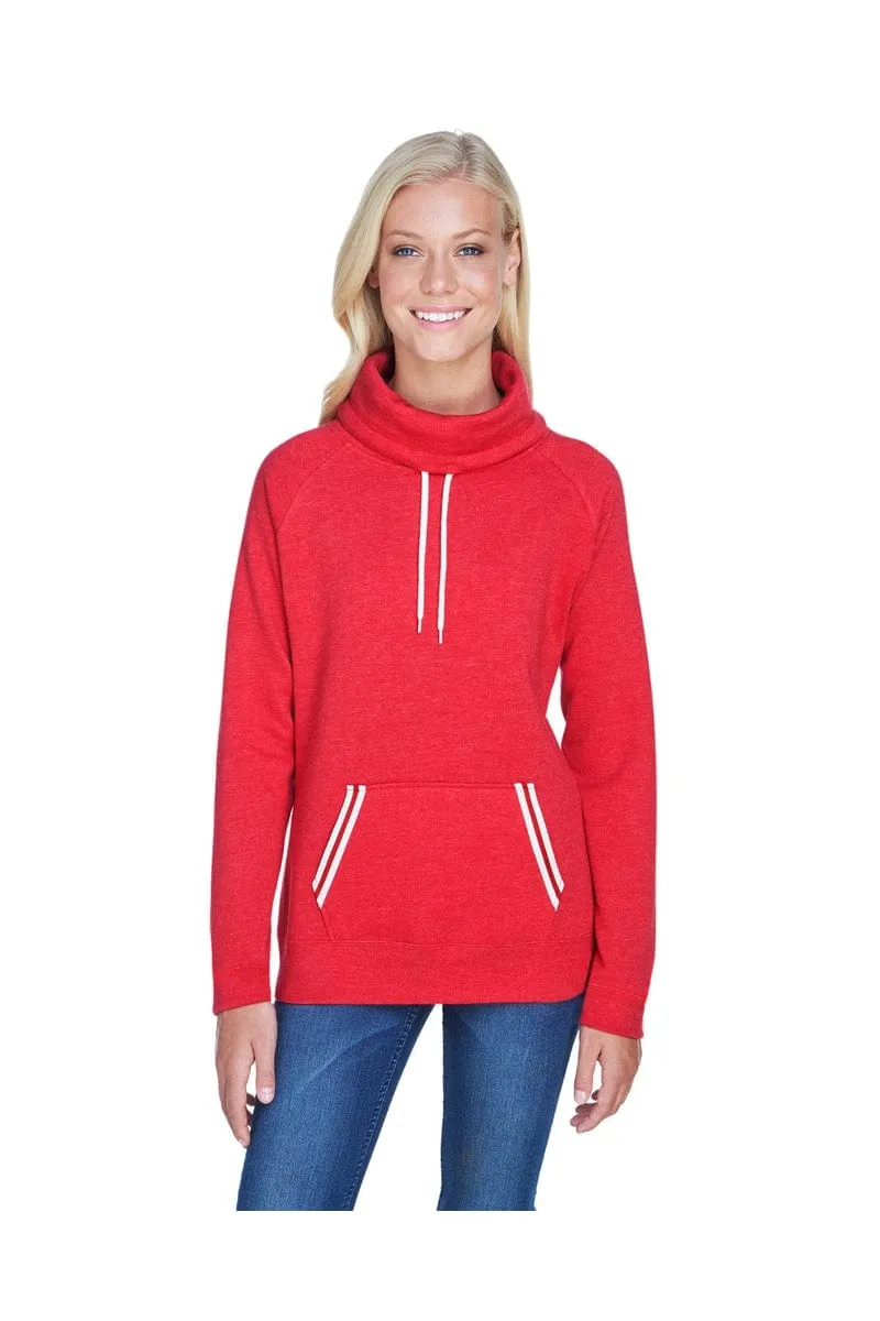 J America JA8653: Ladies' Relay Cowl Neck