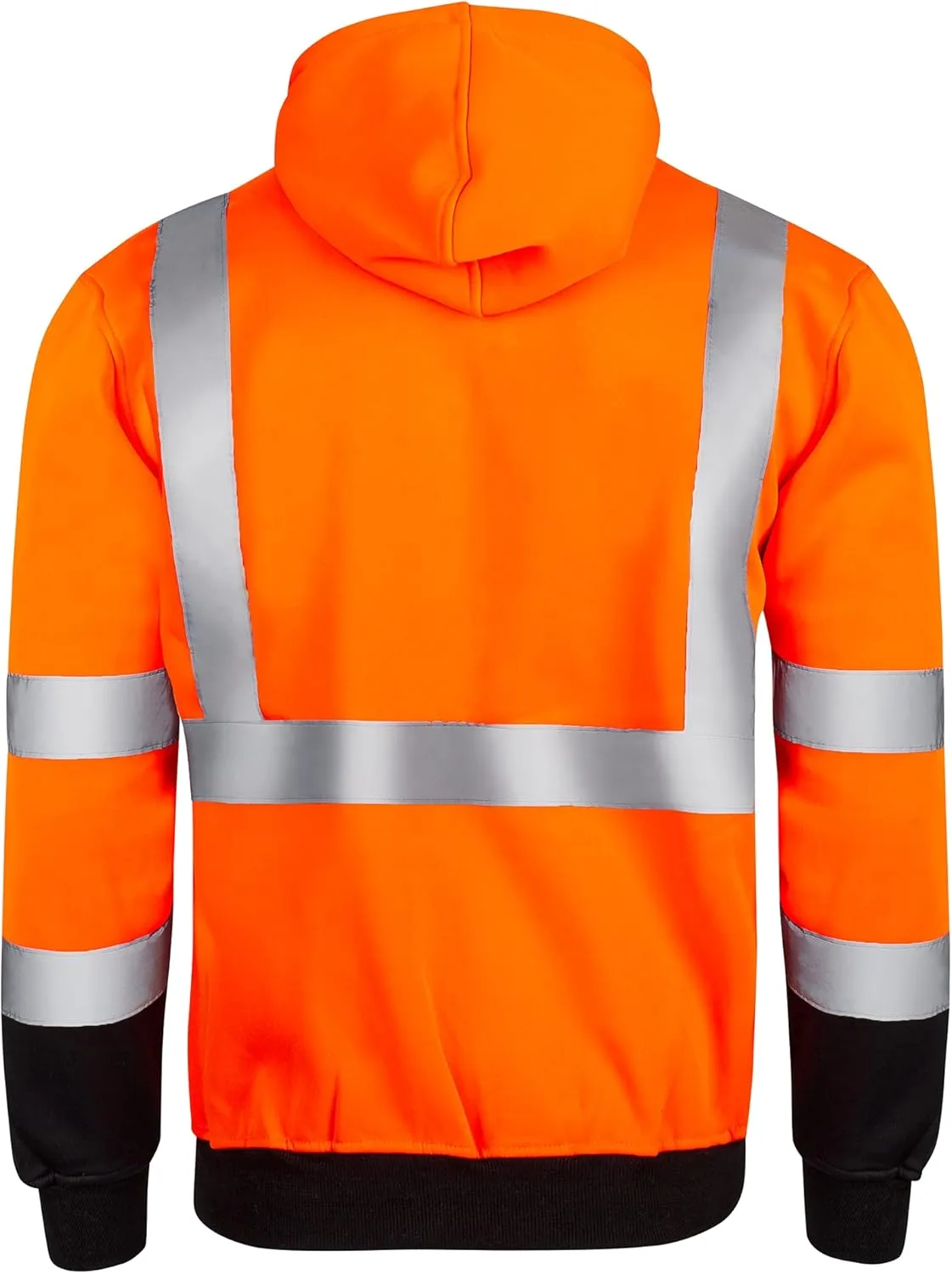 JORESTECH High Visibility Hoodie Full Zipper 100% Polyester ANSI