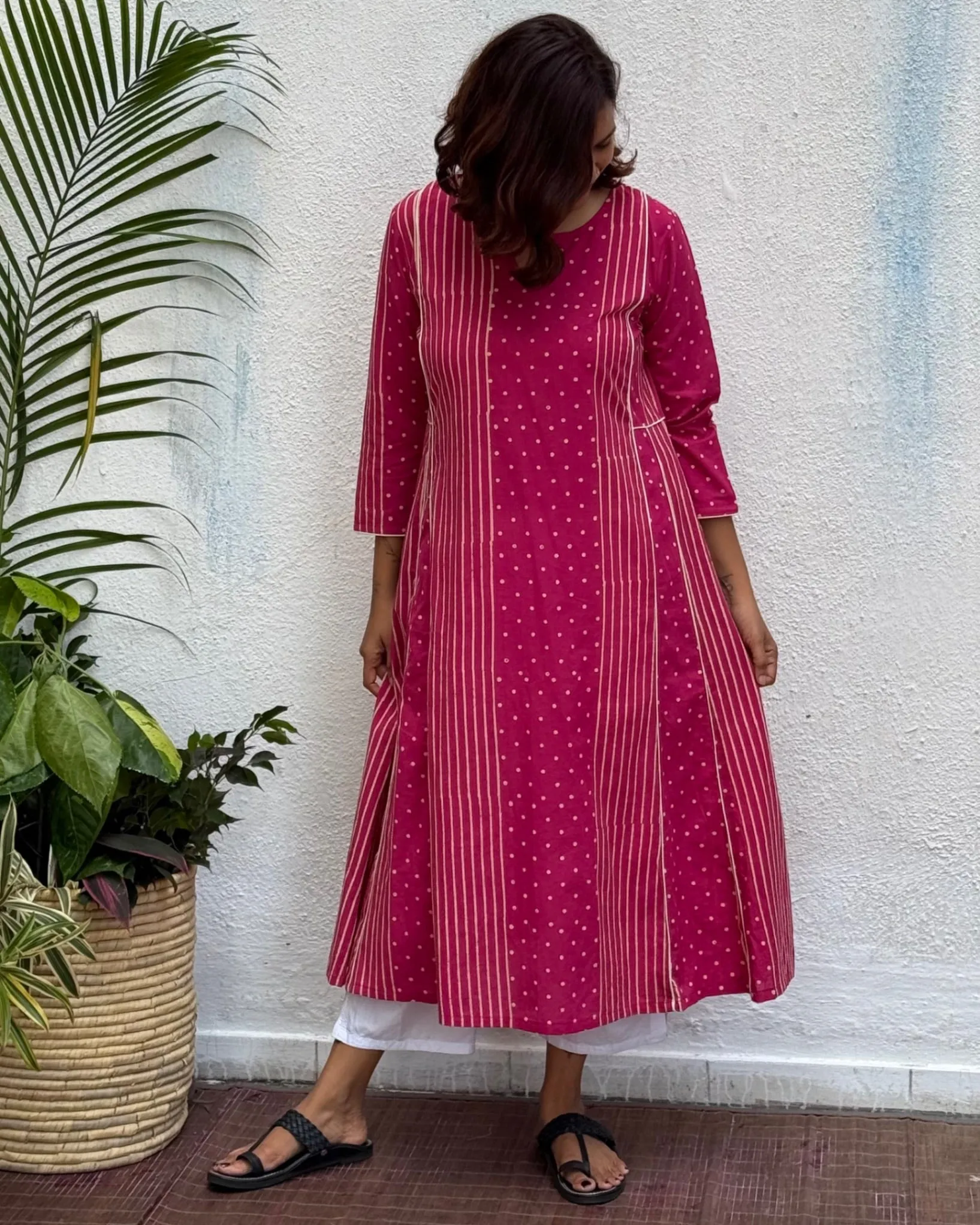 Madhabi Block Printed Cotton Kurti