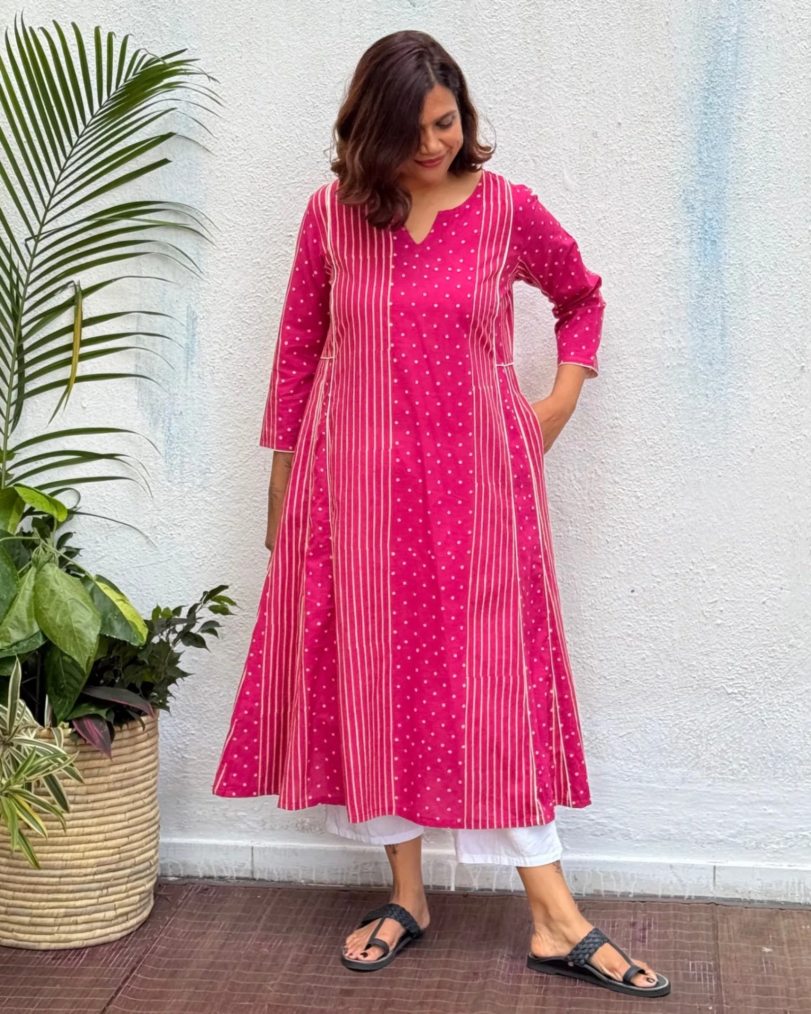 Madhabi Block Printed Cotton Kurti