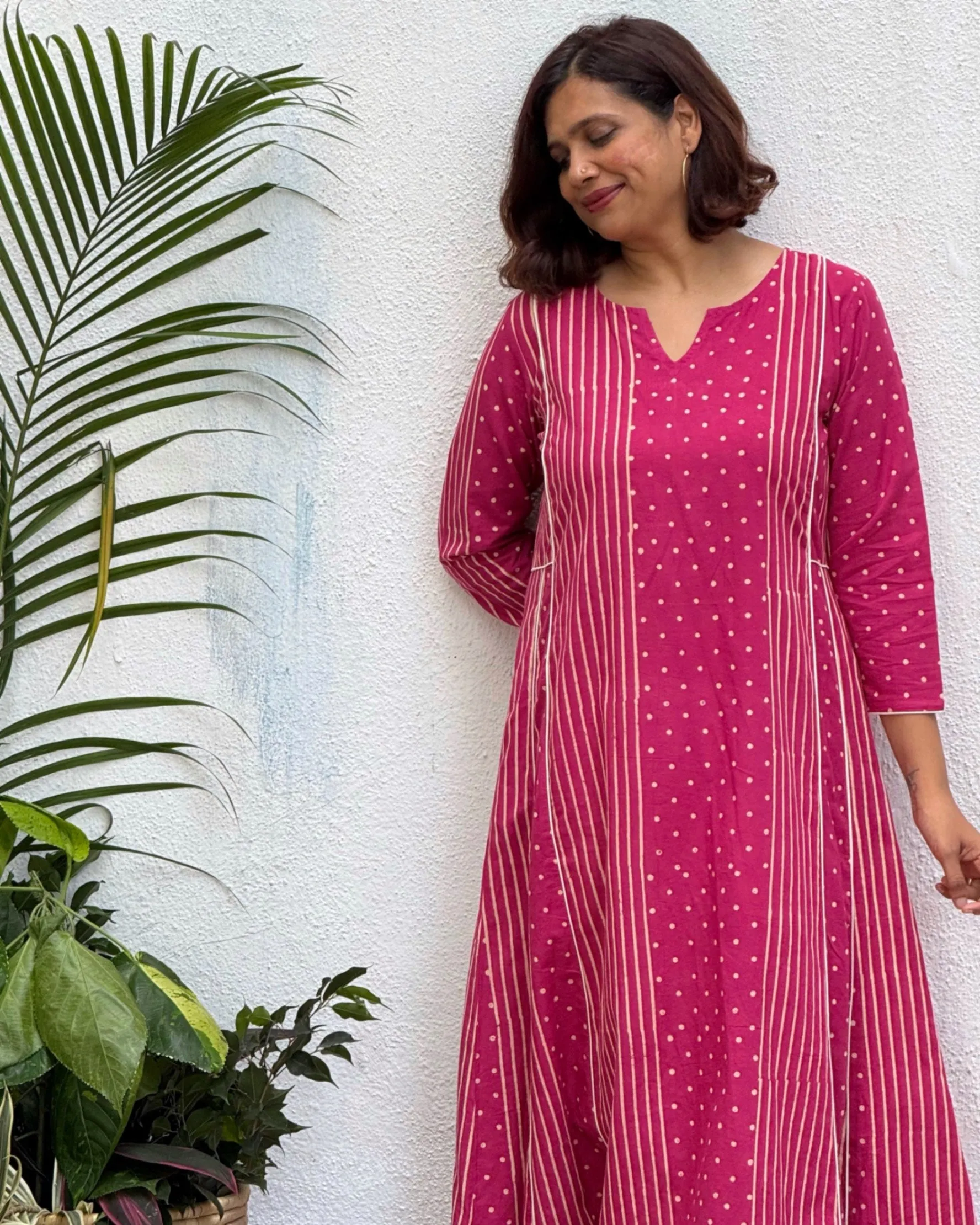 Madhabi Block Printed Cotton Kurti