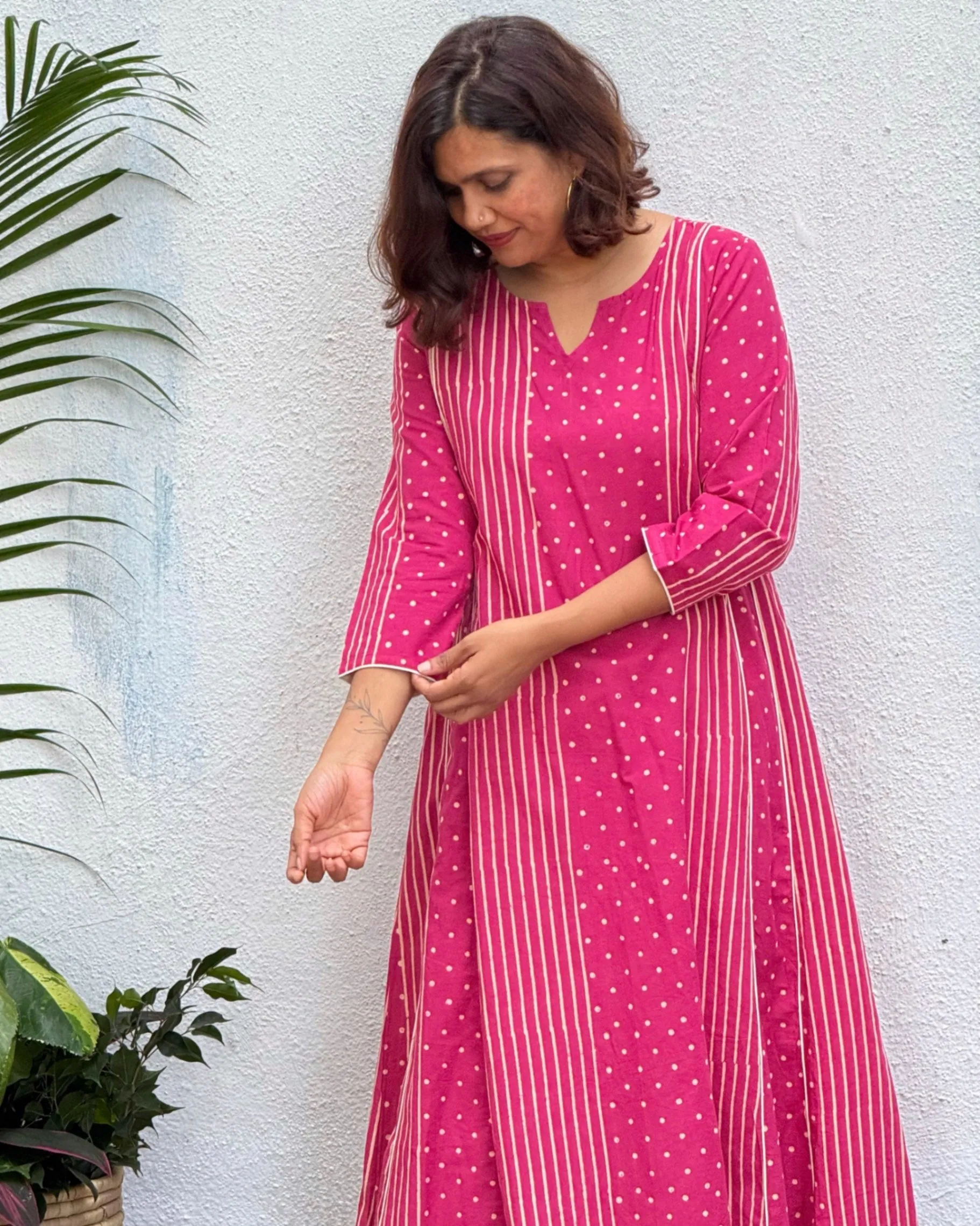 Madhabi Block Printed Cotton Kurti