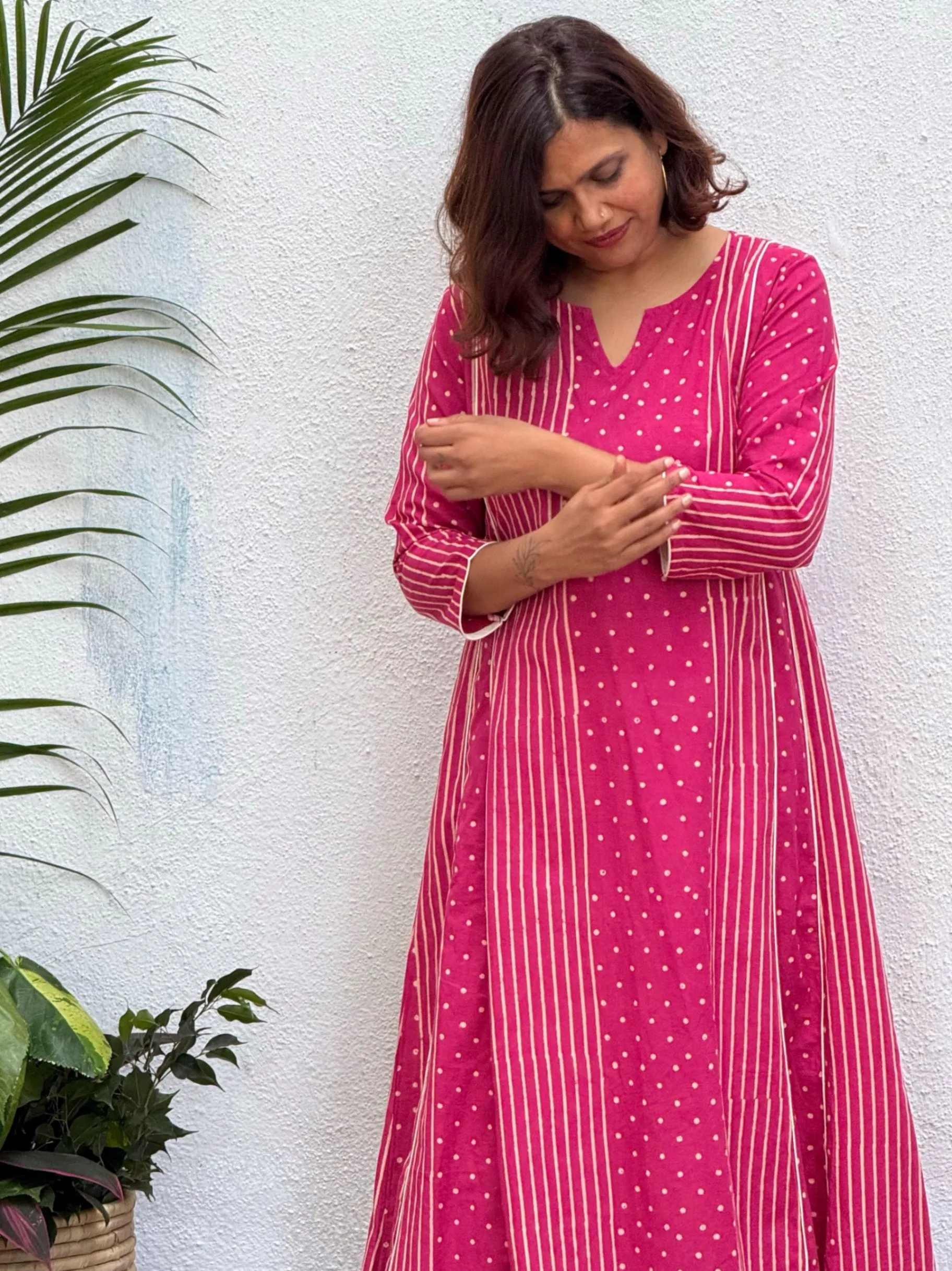 Madhabi Block Printed Cotton Kurti