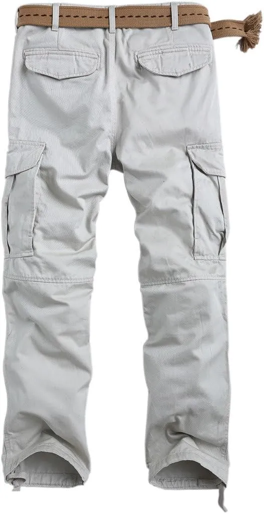 Match Men's Casual Wild Cargo Pants Outdoors Work Wear #6531