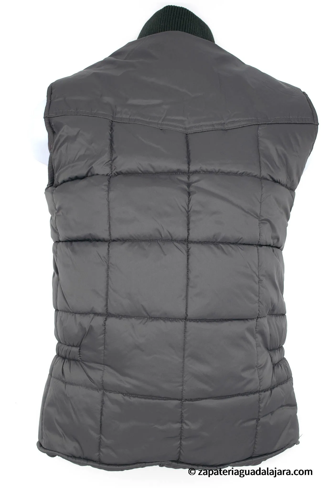MEN POLYESTER VAQUERO VEST GREY