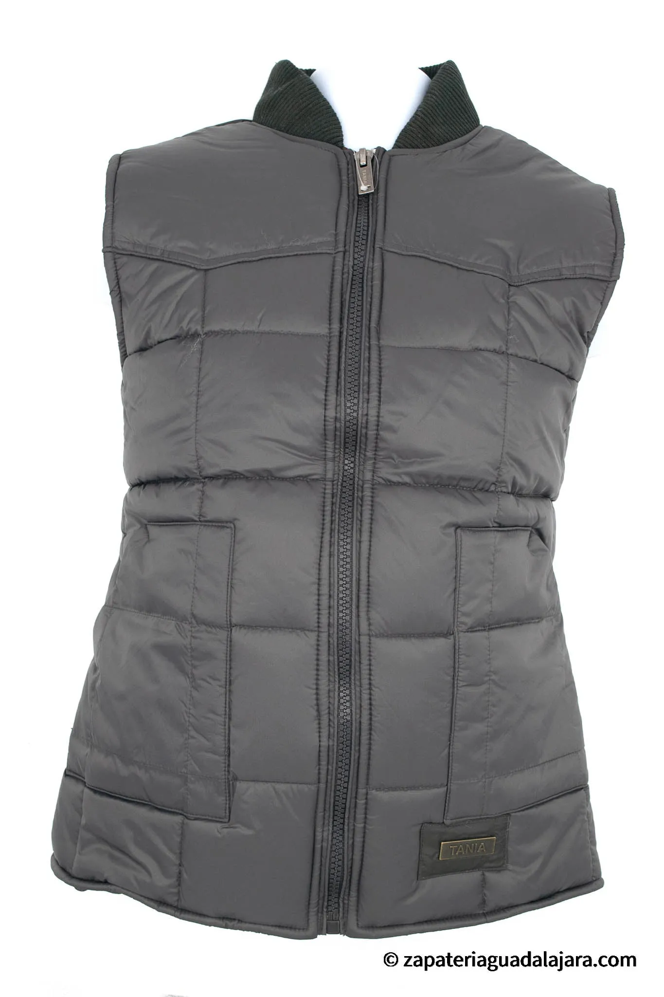 MEN POLYESTER VAQUERO VEST GREY