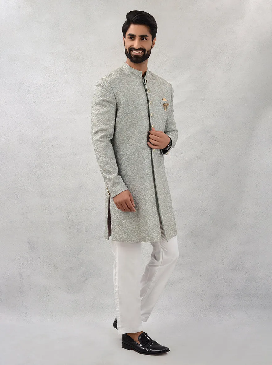 Mint Green Indowestern | TULA