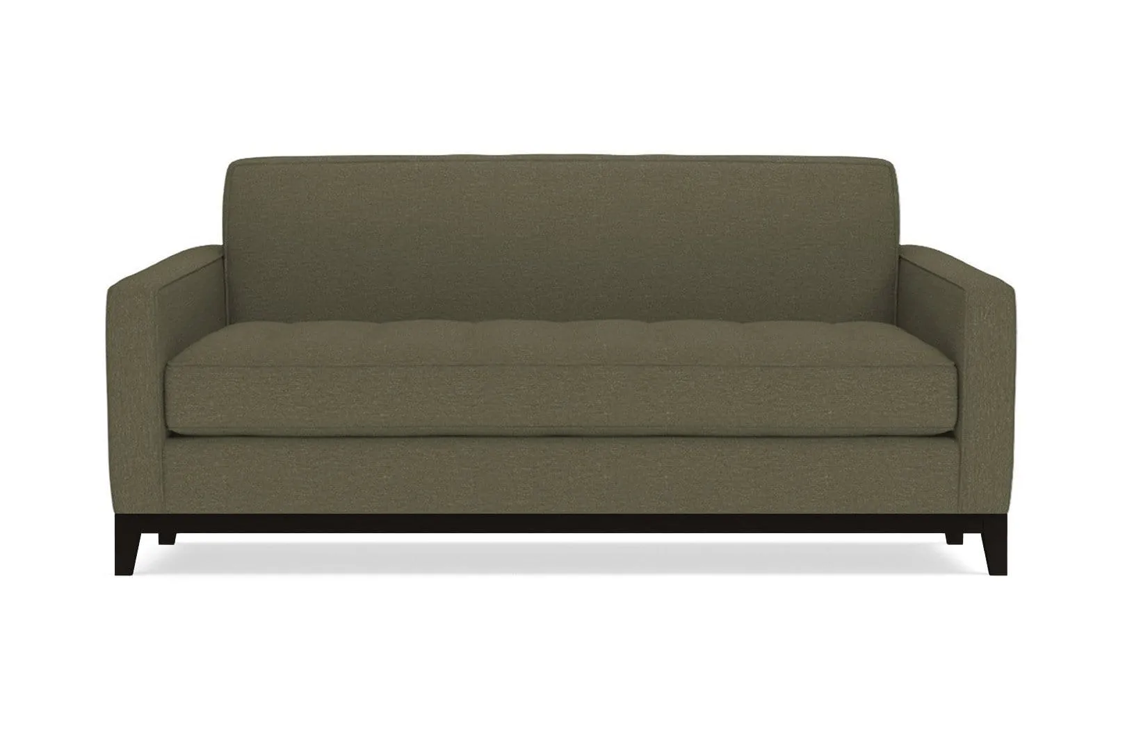 Monroe Drive Apartment Size Sofa :: Leg Finish: Espresso / Size: Apartment Size - 68"w