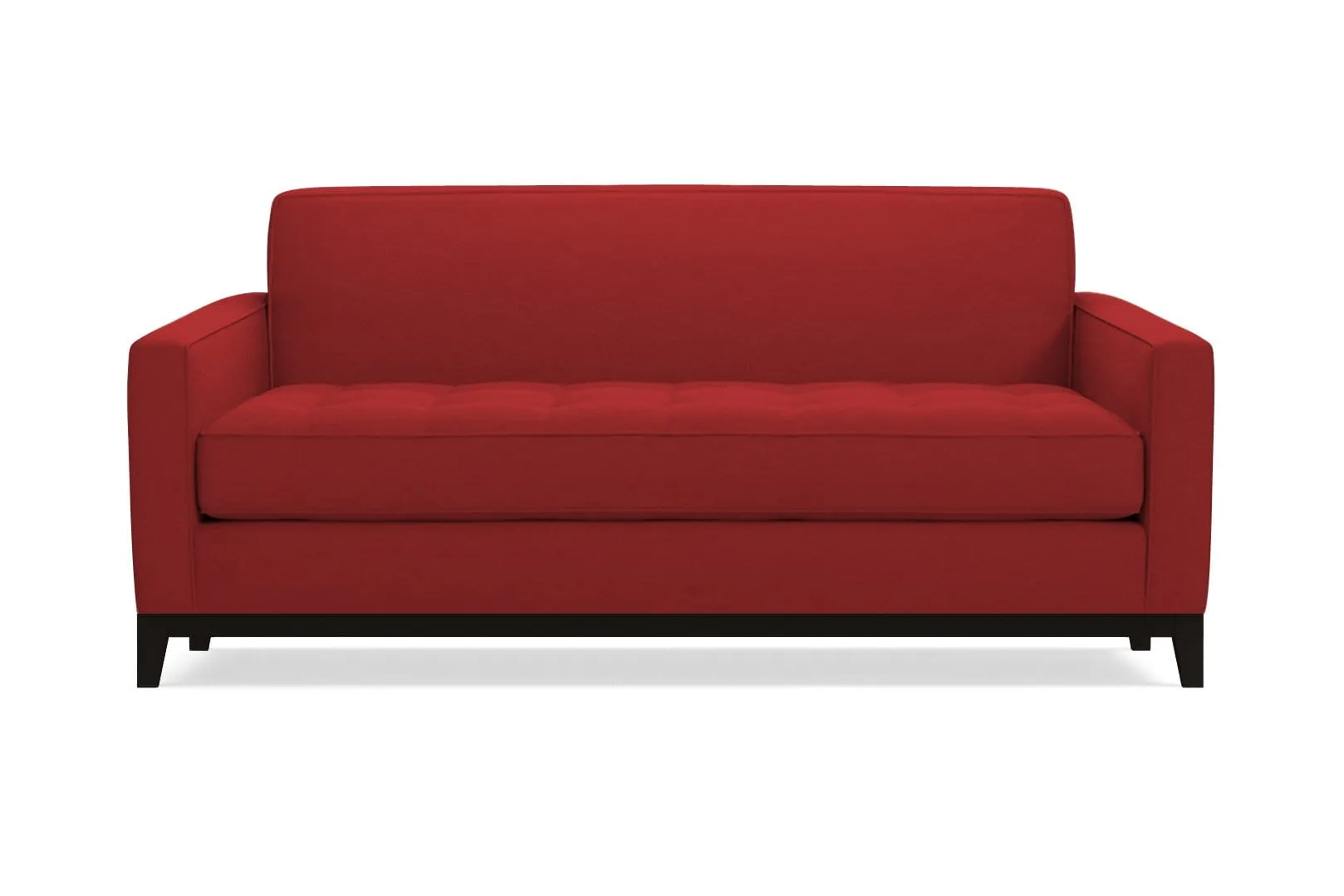 Monroe Drive Apartment Size Sofa :: Leg Finish: Espresso / Size: Apartment Size - 68"w