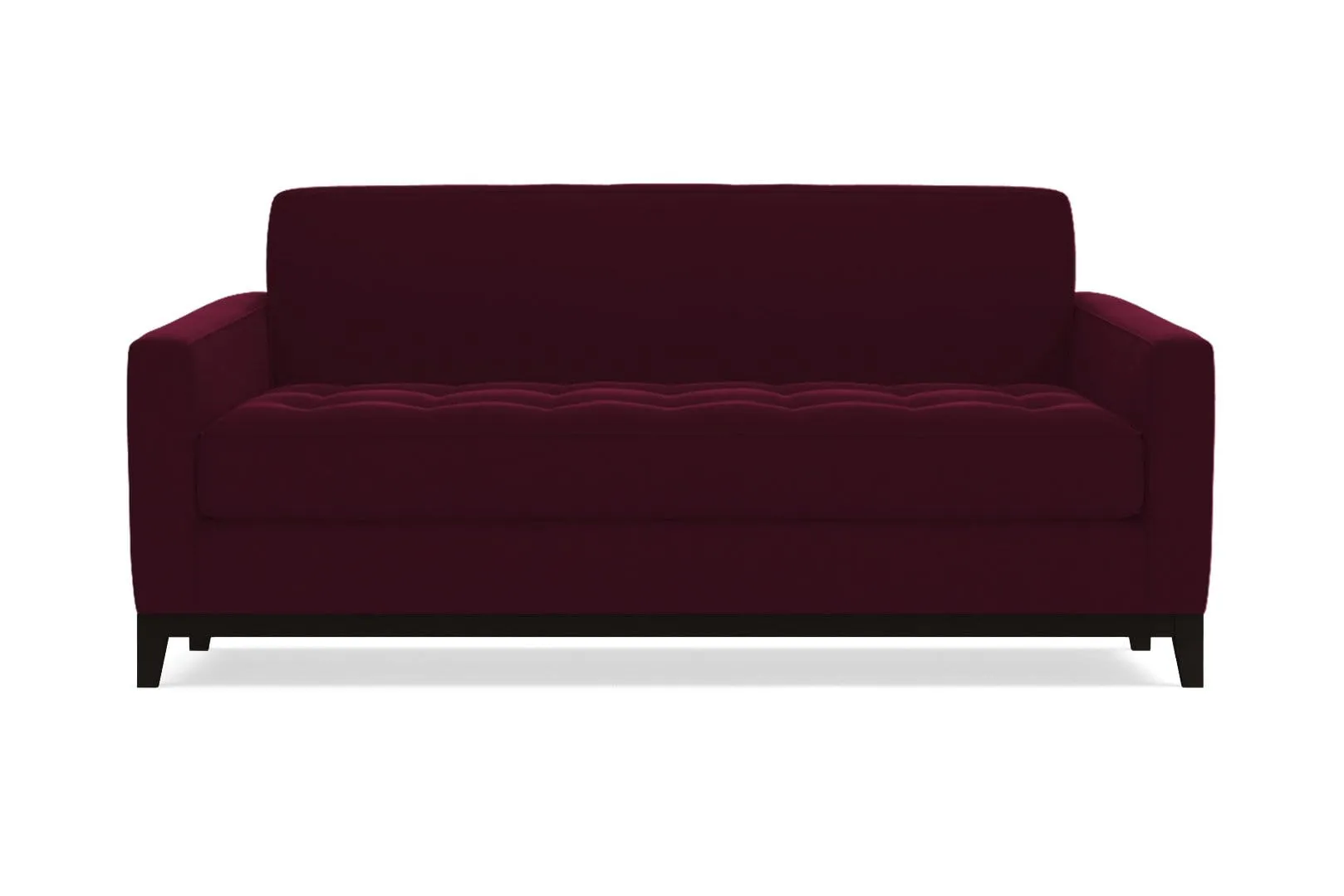 Monroe Drive Apartment Size Sofa :: Leg Finish: Espresso / Size: Apartment Size - 68"w