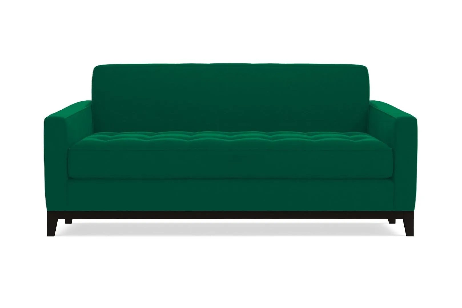 Monroe Drive Apartment Size Sofa :: Leg Finish: Espresso / Size: Apartment Size - 68"w