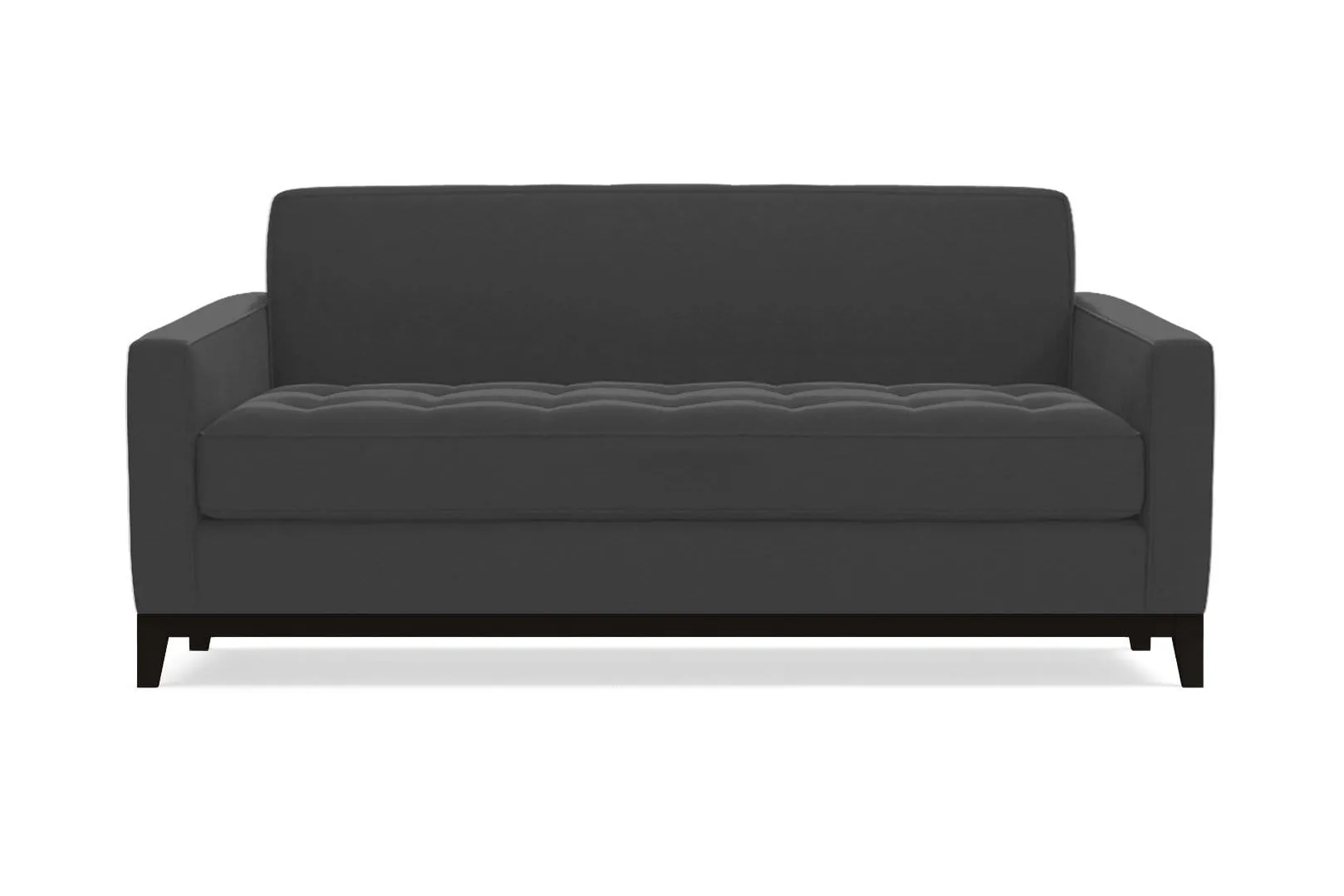 Monroe Drive Apartment Size Sofa :: Leg Finish: Espresso / Size: Apartment Size - 68"w