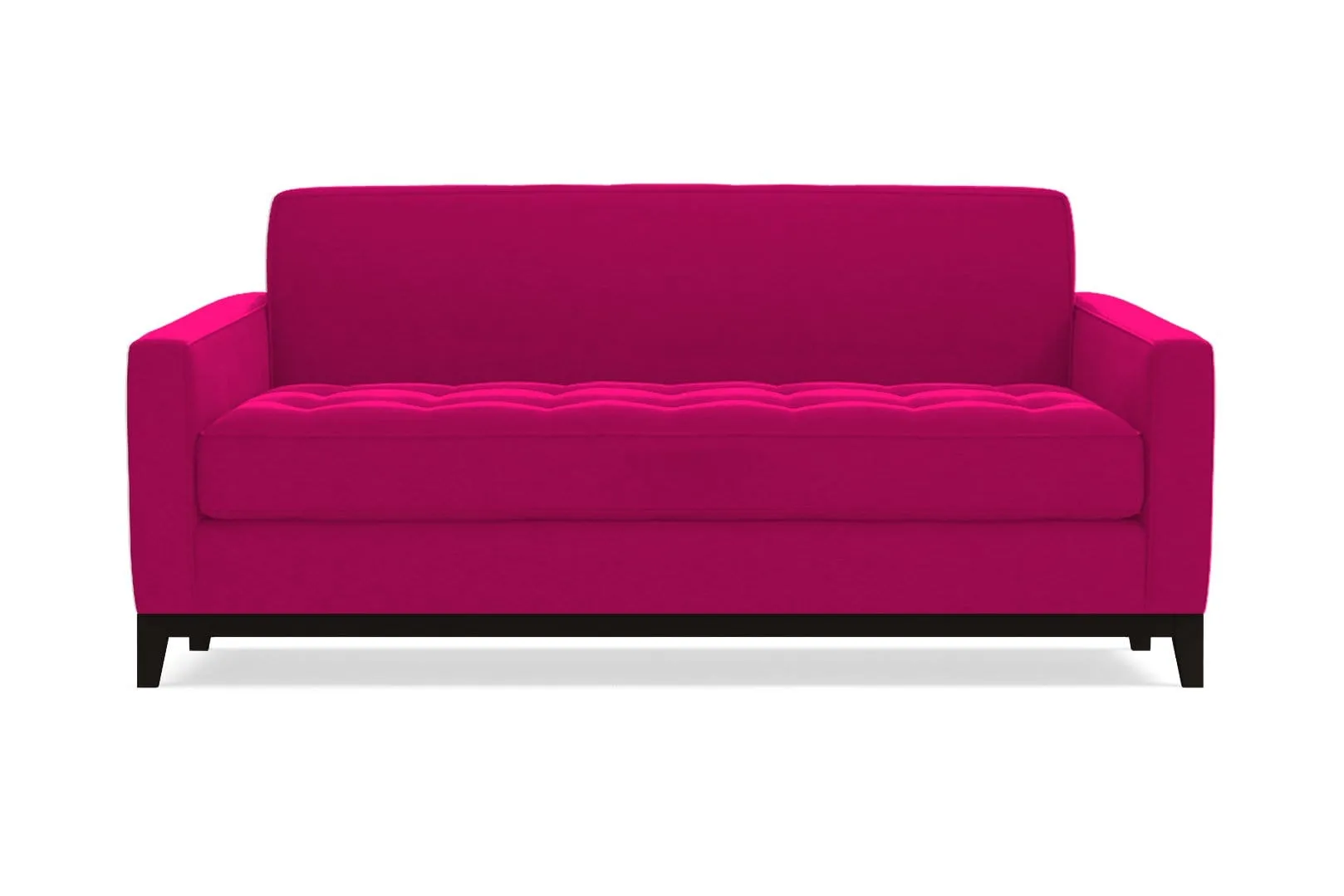 Monroe Drive Apartment Size Sofa :: Leg Finish: Espresso / Size: Apartment Size - 68"w