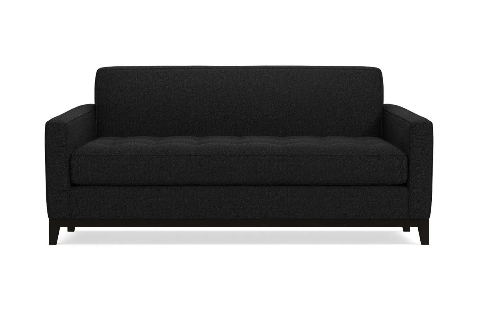 Monroe Drive Apartment Size Sofa :: Leg Finish: Espresso / Size: Apartment Size - 68"w