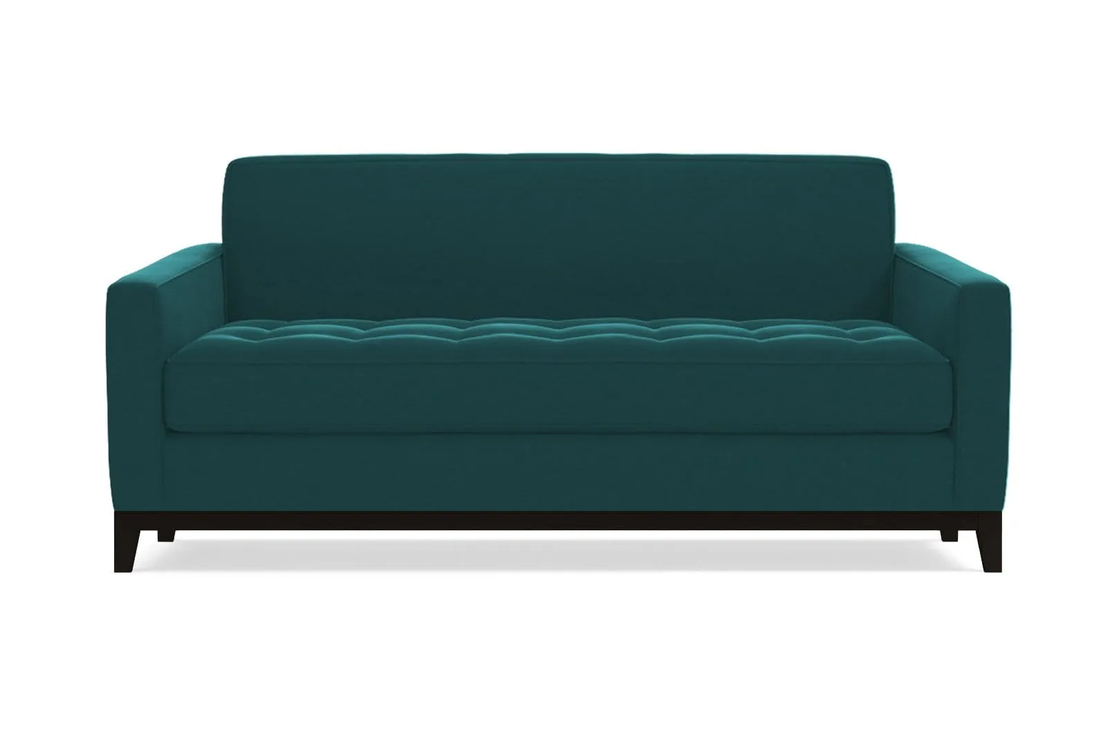 Monroe Drive Apartment Size Sofa :: Leg Finish: Espresso / Size: Apartment Size - 68"w