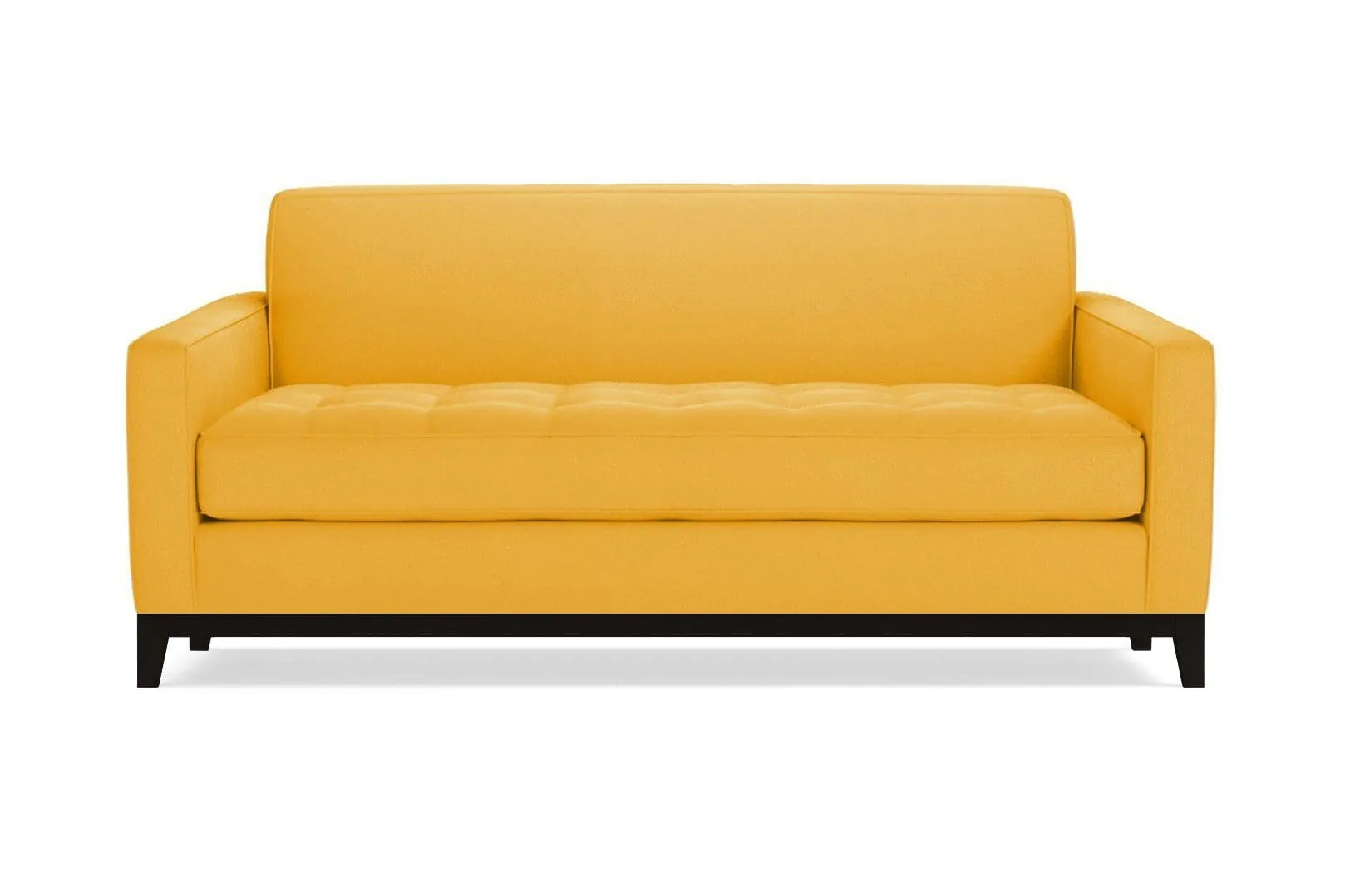 Monroe Drive Apartment Size Sofa :: Leg Finish: Espresso / Size: Apartment Size - 68"w