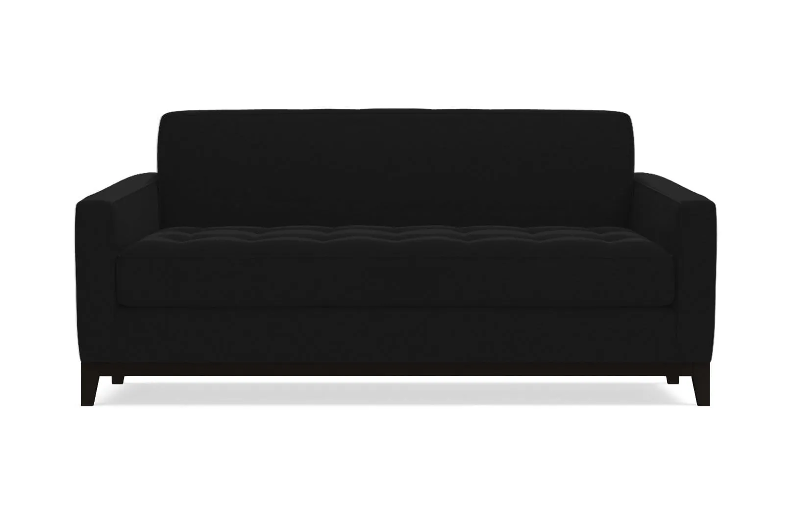 Monroe Drive Apartment Size Sofa :: Leg Finish: Espresso / Size: Apartment Size - 68"w