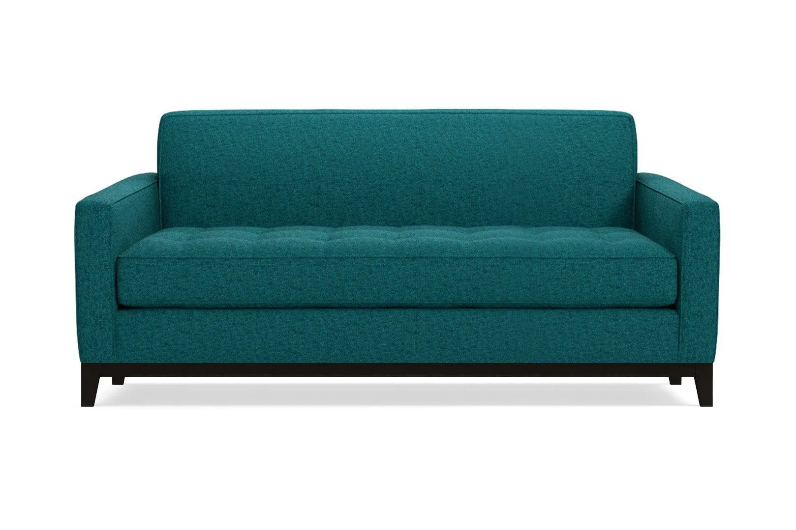 Monroe Drive Apartment Size Sofa :: Leg Finish: Espresso / Size: Apartment Size - 68"w