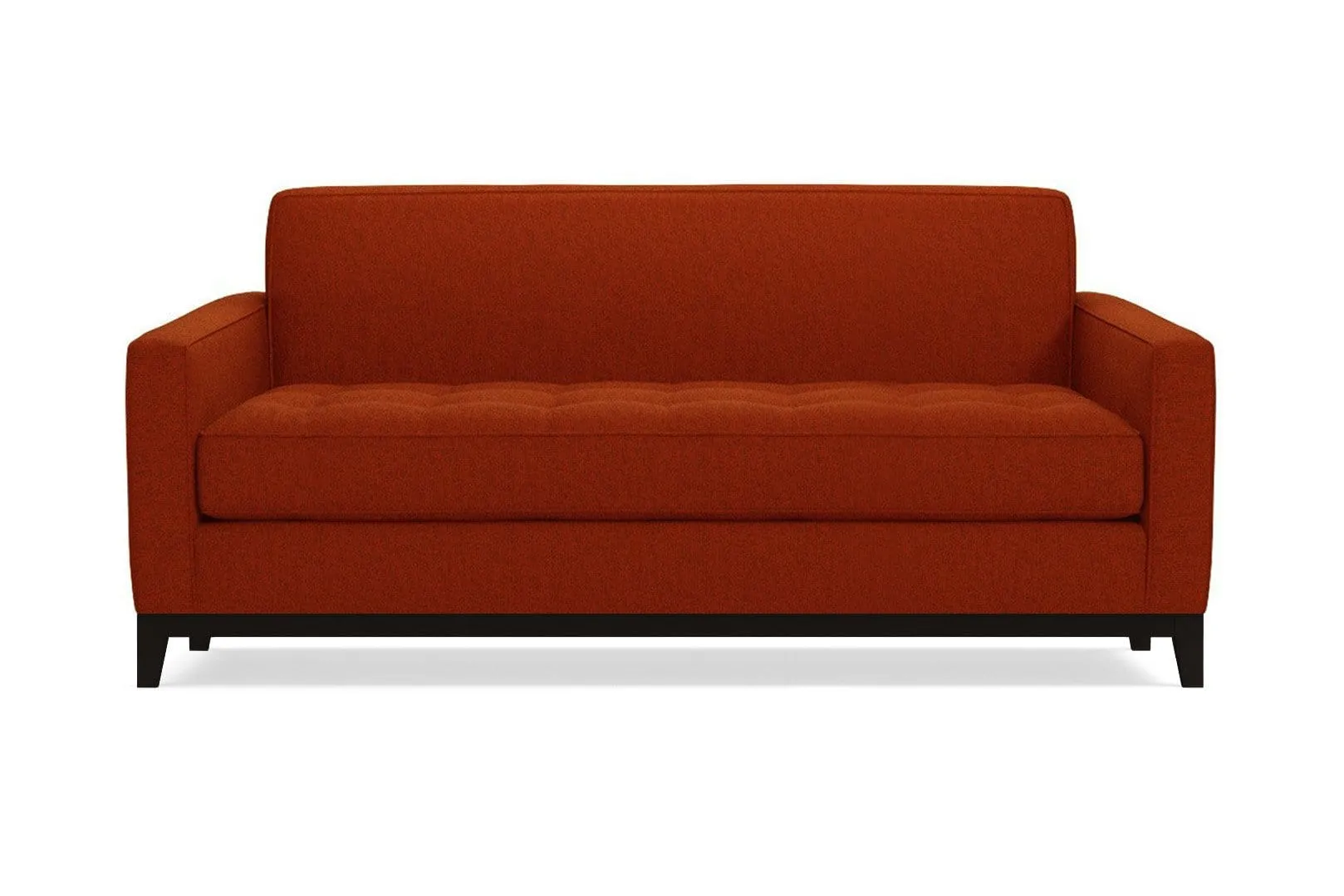 Monroe Drive Apartment Size Sofa :: Leg Finish: Espresso / Size: Apartment Size - 68"w