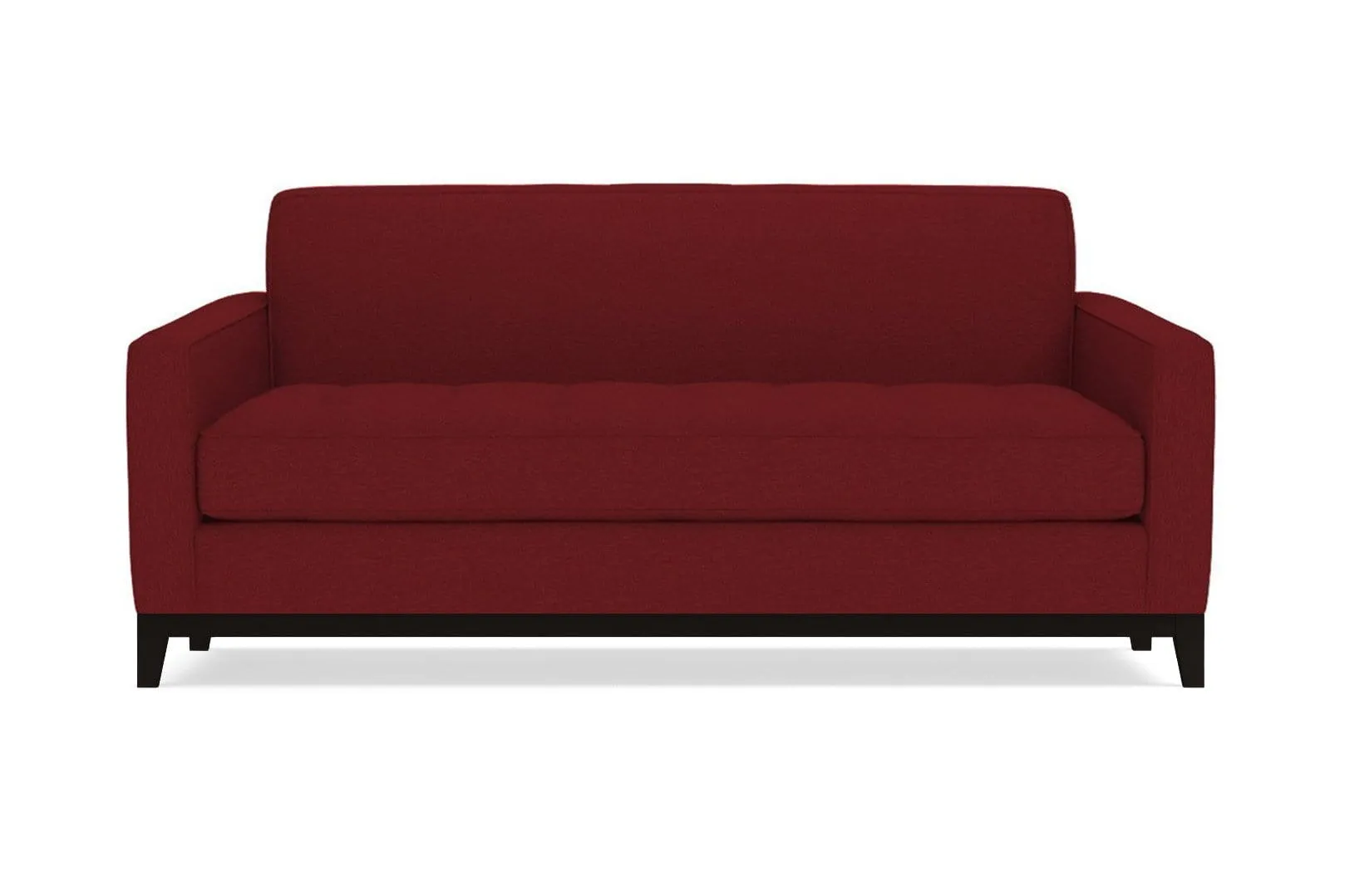Monroe Drive Apartment Size Sofa :: Leg Finish: Espresso / Size: Apartment Size - 68"w