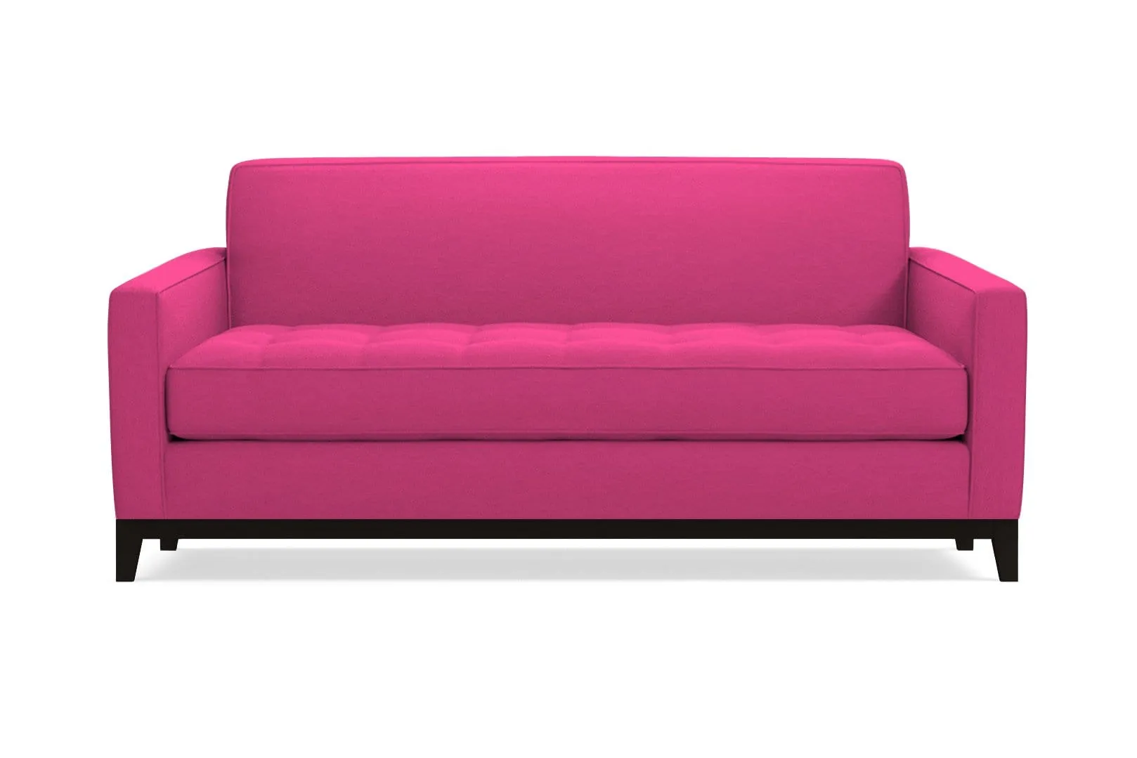 Monroe Drive Apartment Size Sofa :: Leg Finish: Espresso / Size: Apartment Size - 68"w