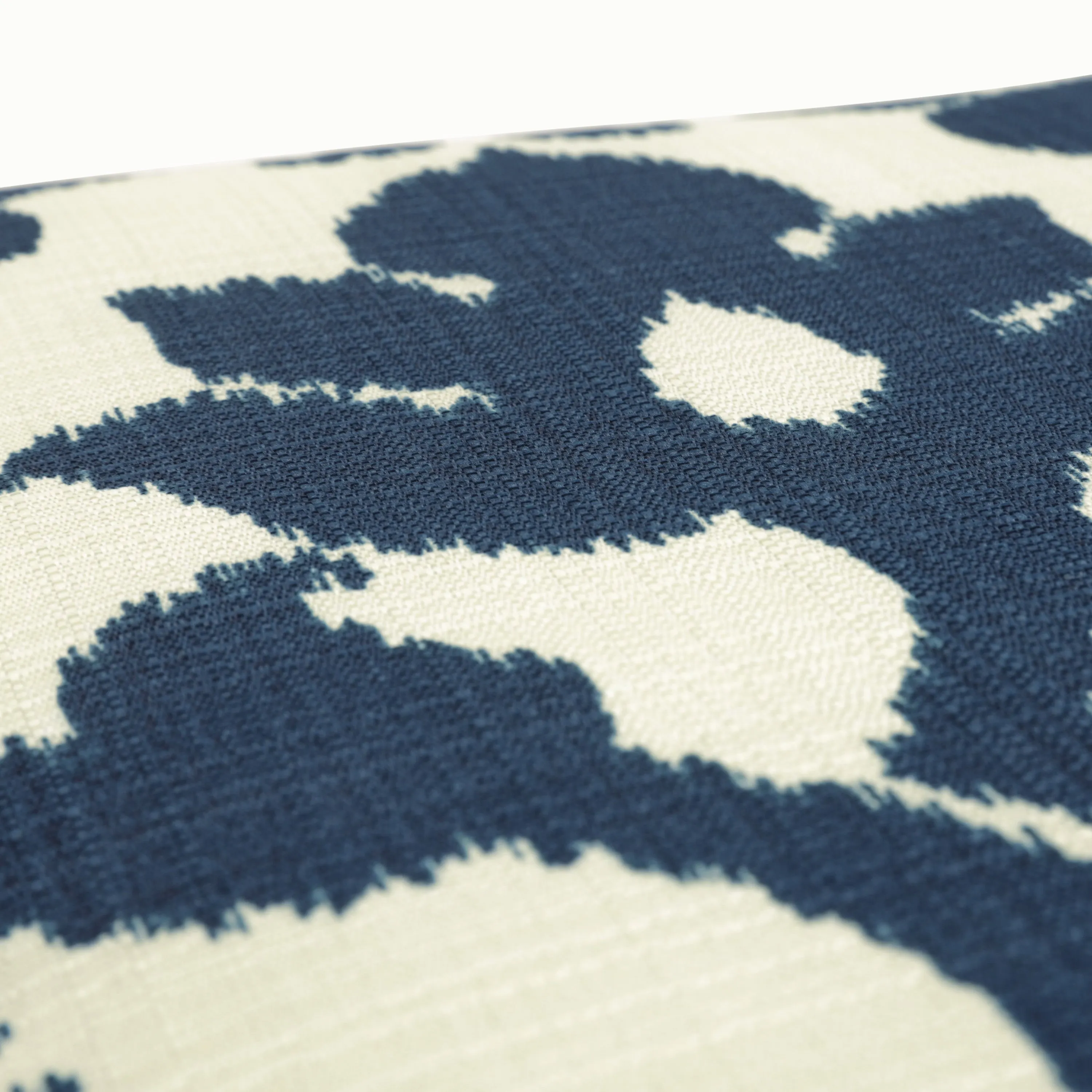 Outdoor/Indoor Basalto Navy Squared Corners Seat Cushion (Set of 2)