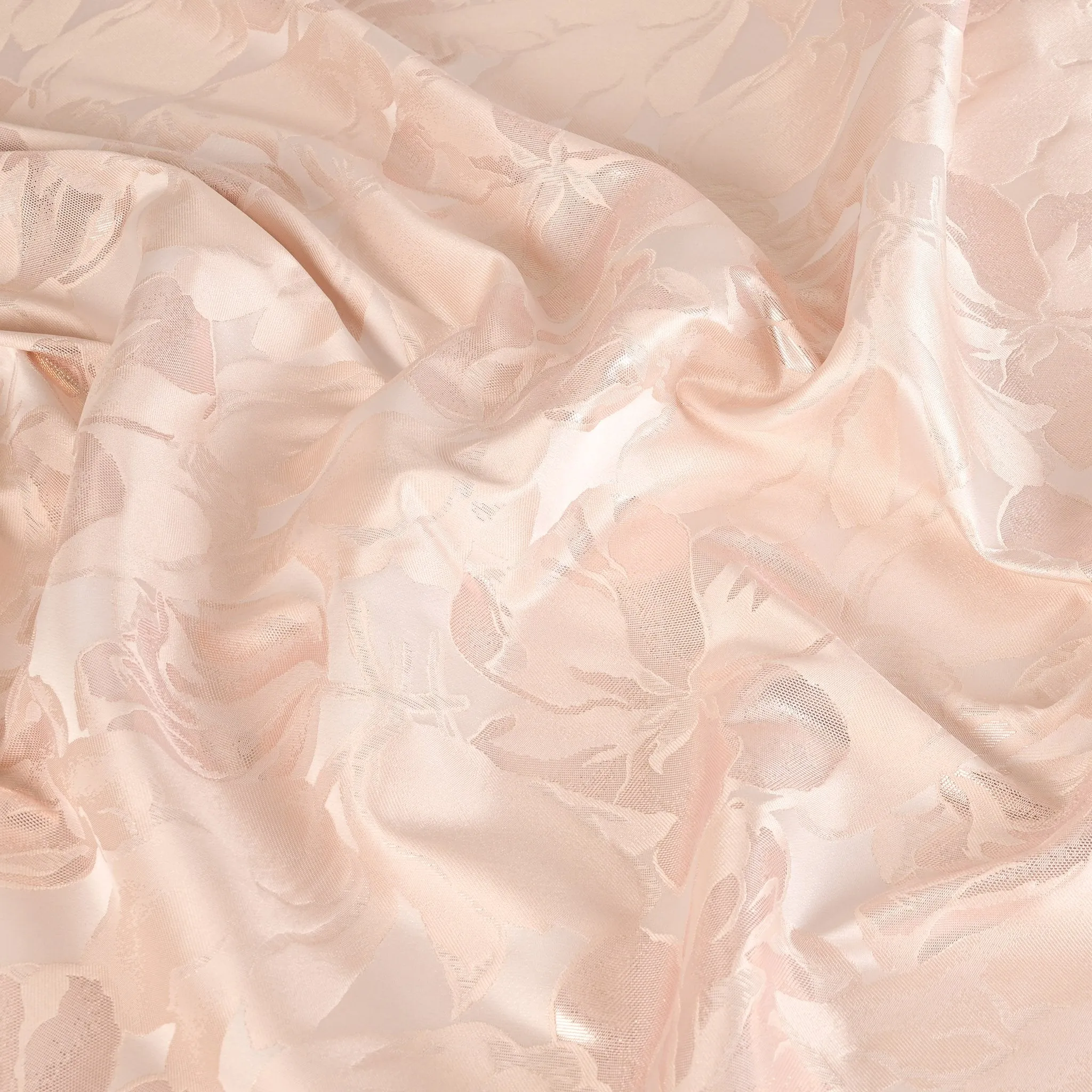 Pink Jacquard Fabric 3411