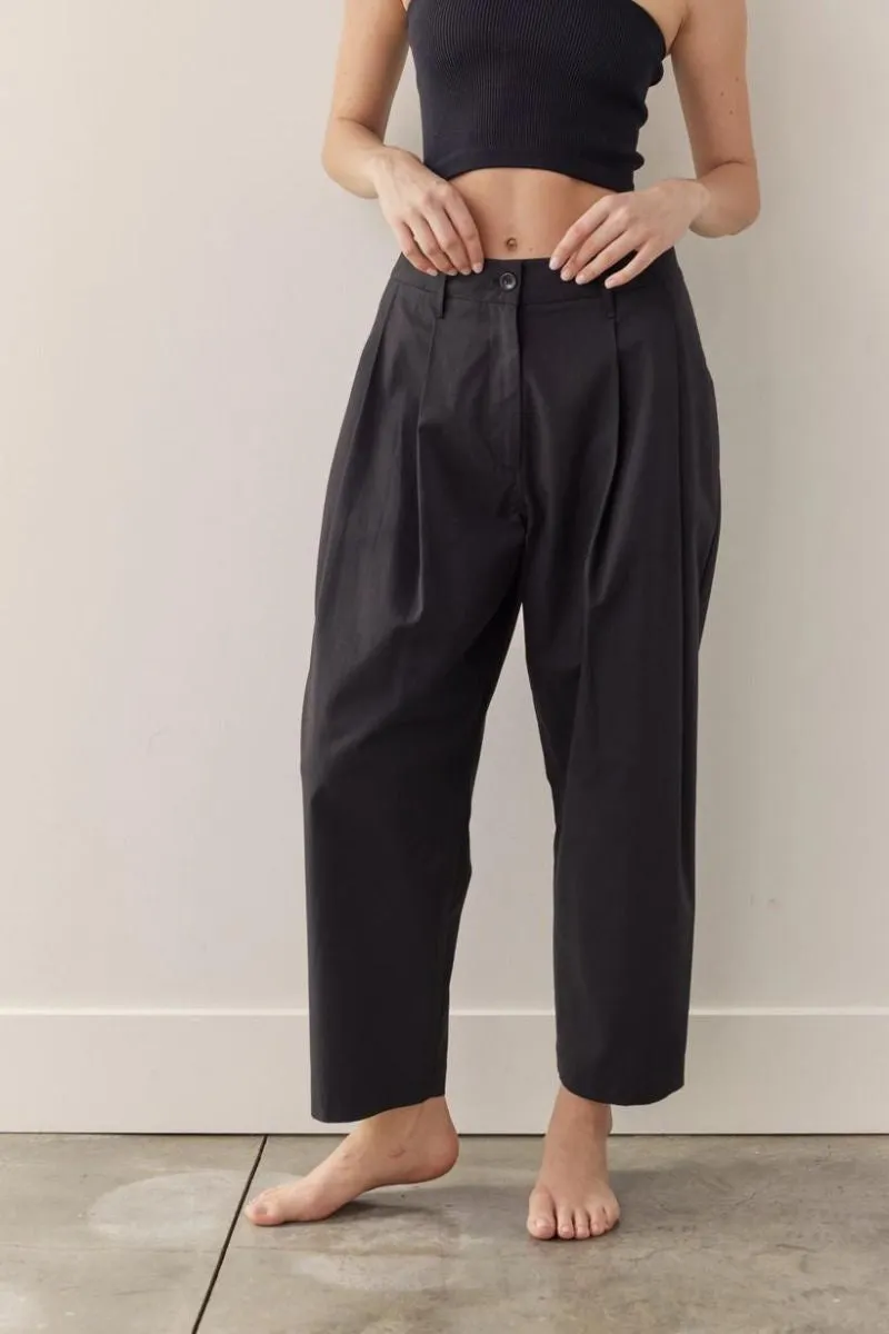 Pleated Taped Pants