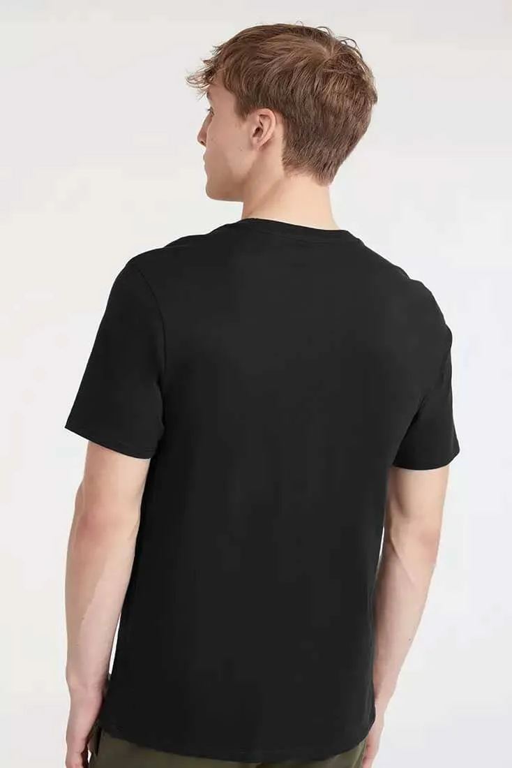 Polo Republica Men's Palestine Arabic Script Printed T Shirt - 100% Combed BCI Cotton