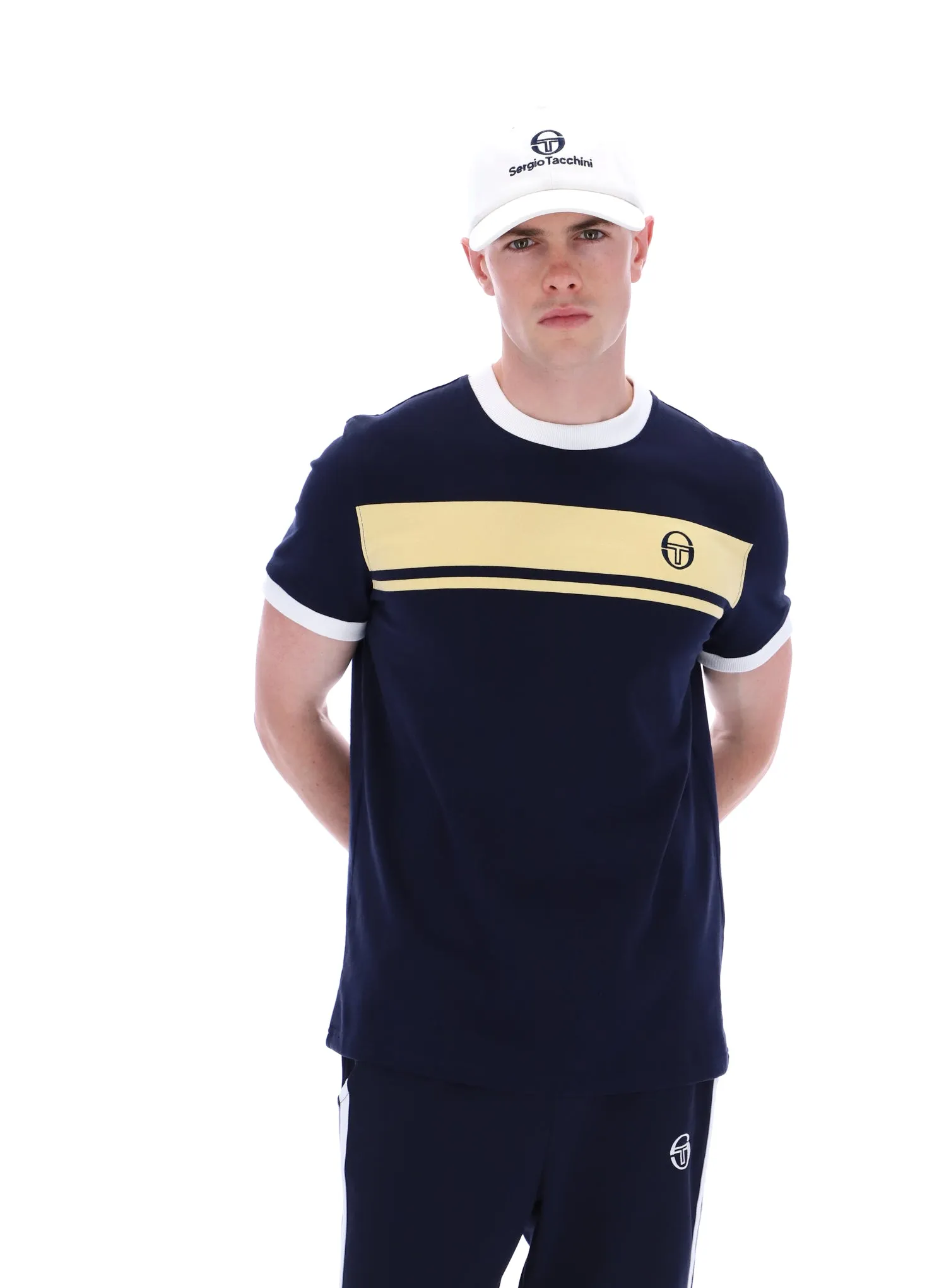 Sergio Tacchini Navy T-shirt Q2