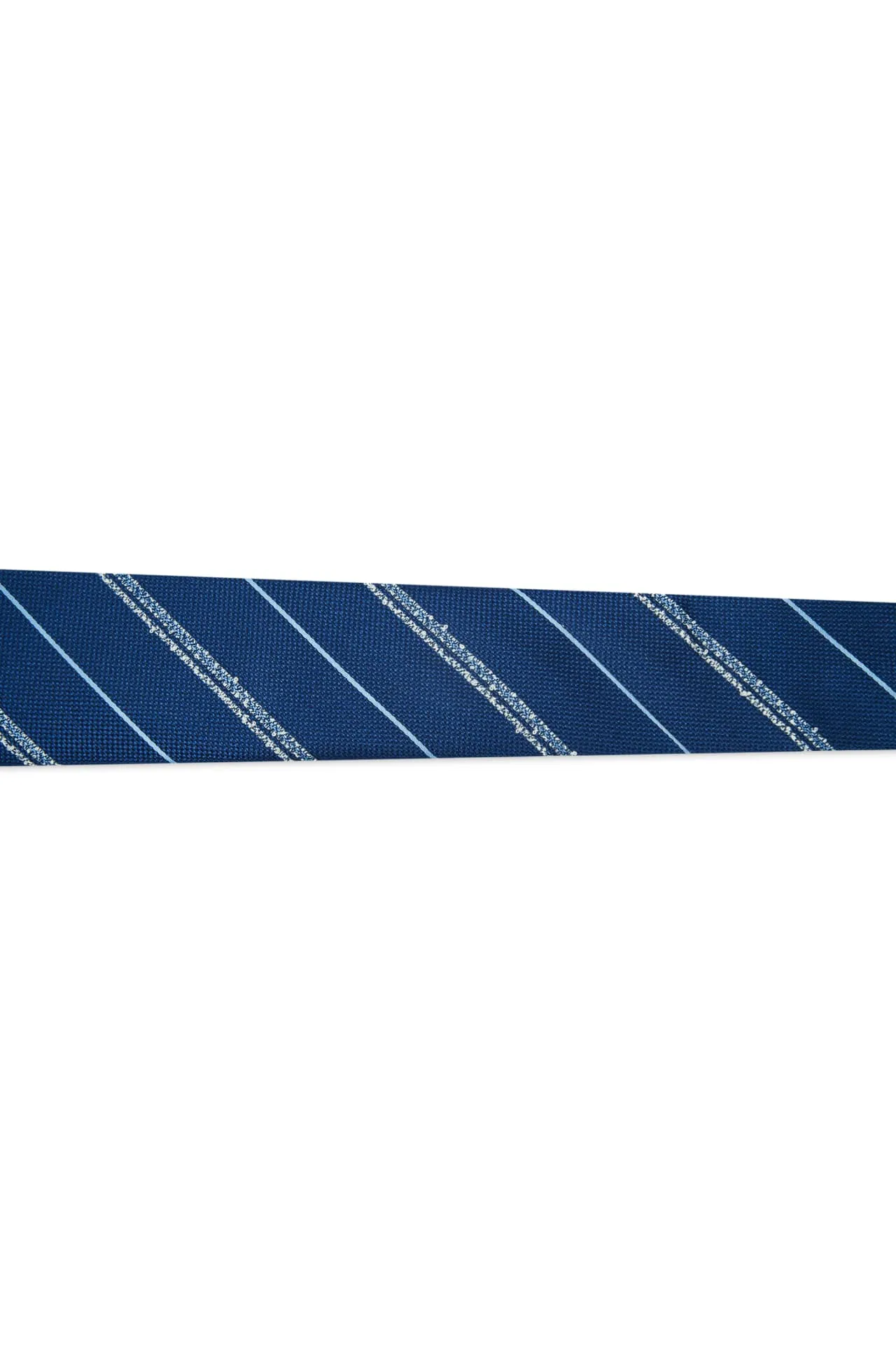 Silk Polyester Stripe Tie