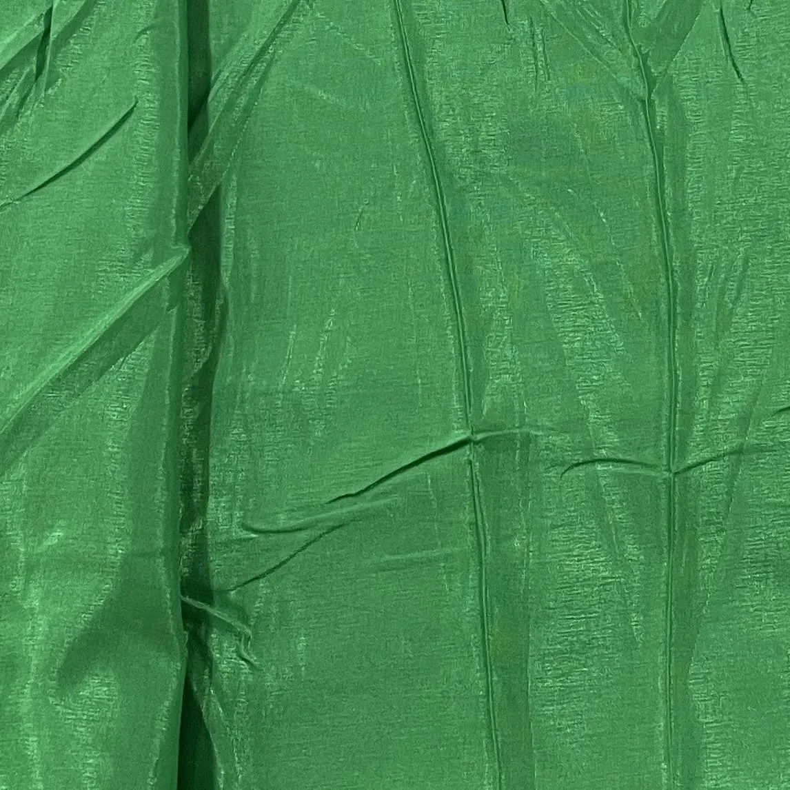 Slimy Green Solid Shantoon Fabric