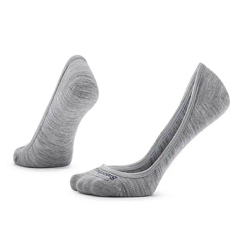 Smartwool Everyday Low Cut No Show Socks Zero Cushion Color: Light Gray