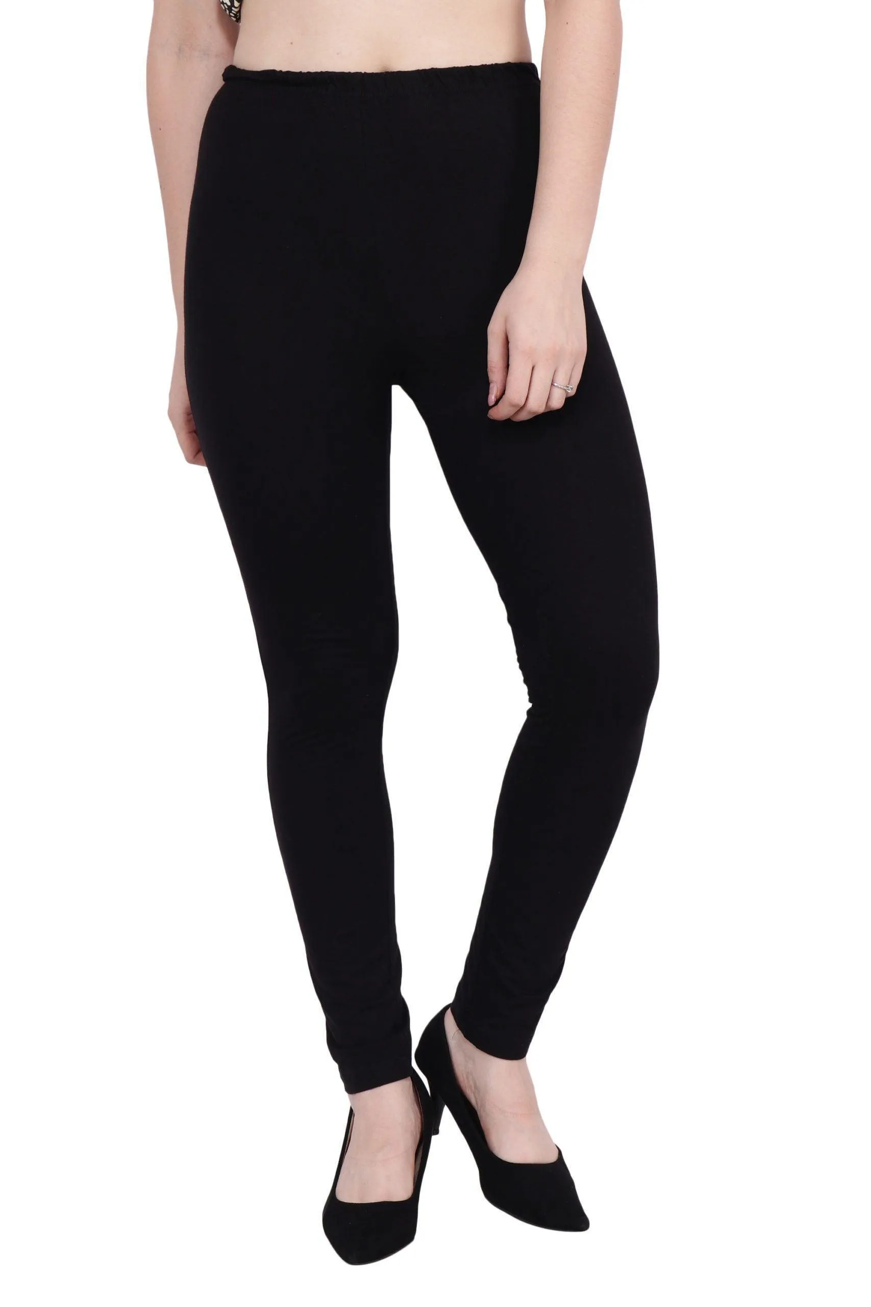 Solid Fitted Leggings