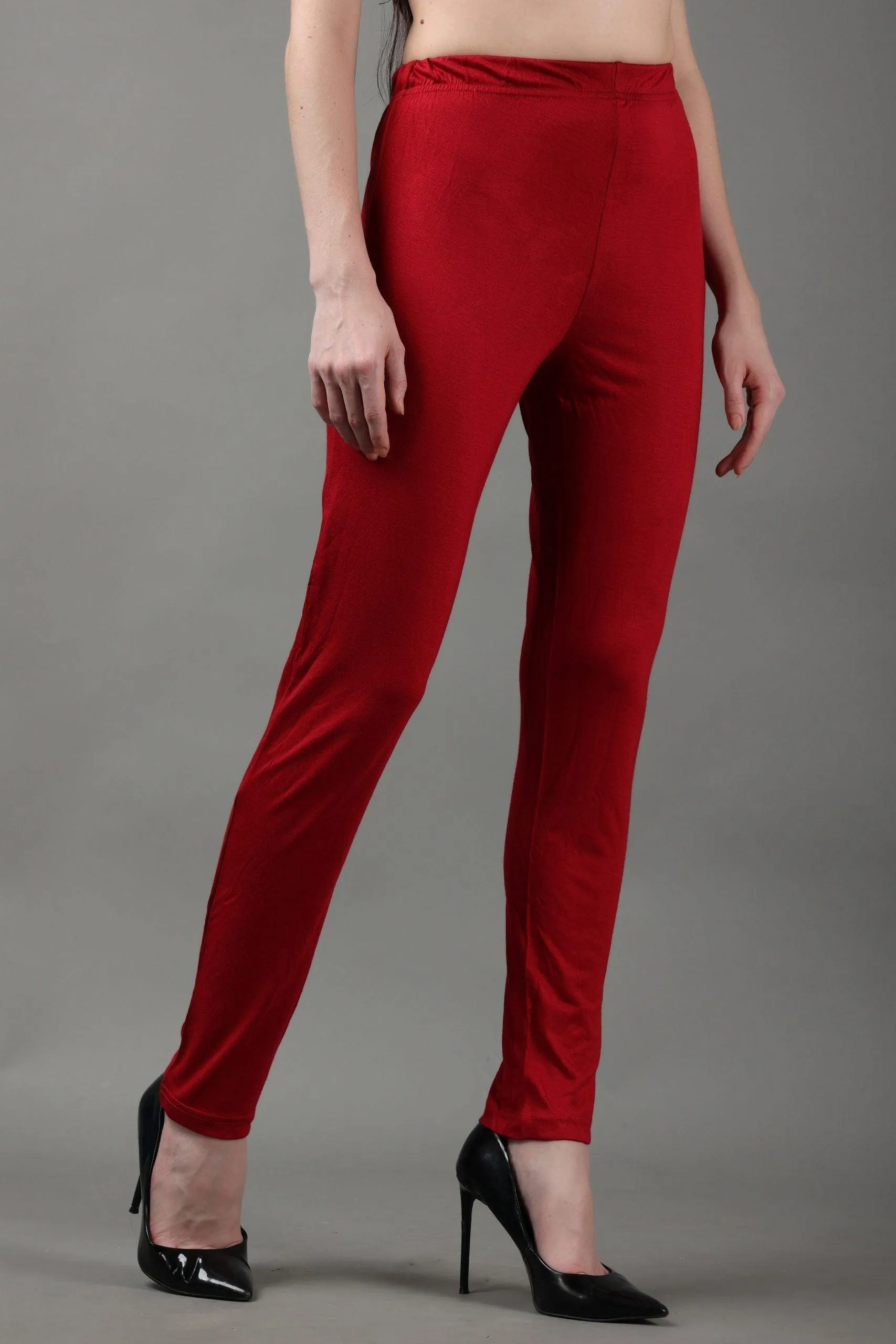Solid Fitted Leggings