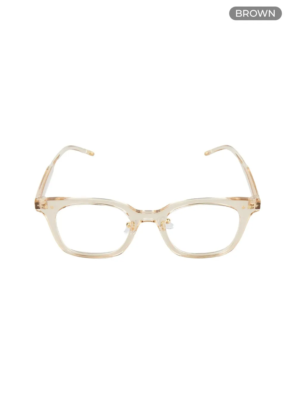 Square Clear Frame Glasses OL423