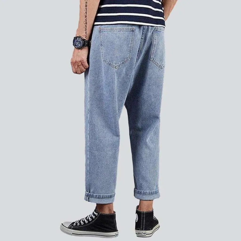 Tencel street style men's jeans