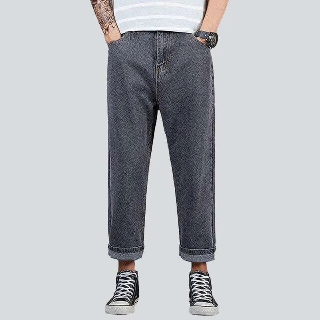 Tencel street style men's jeans