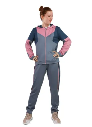 Tracksuit LJS600 Color-block 2pc Jog Set